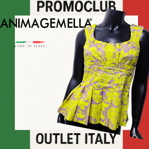 Блуза Anima Gemella, 97% памук, 3% еластан, размер 38, Италия